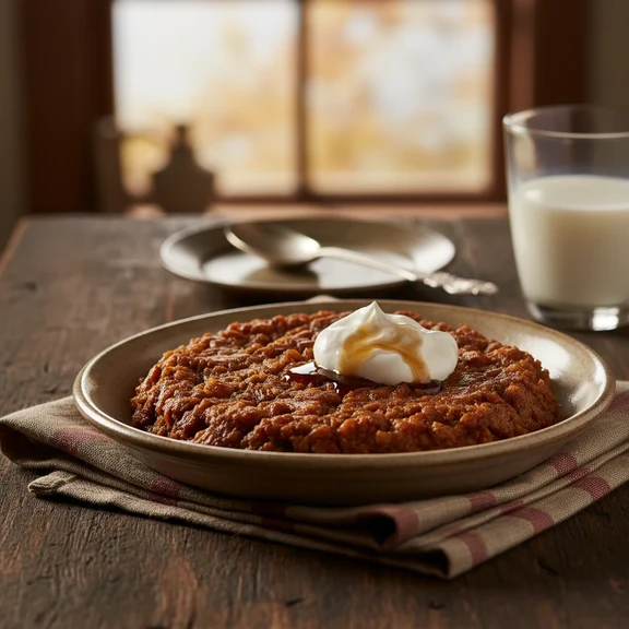 Boiled Indian Pudding