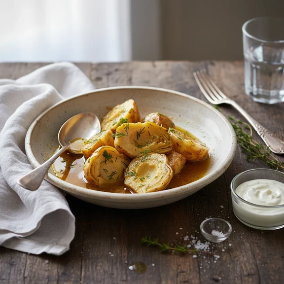 Boiled Jerusalem Artichokes