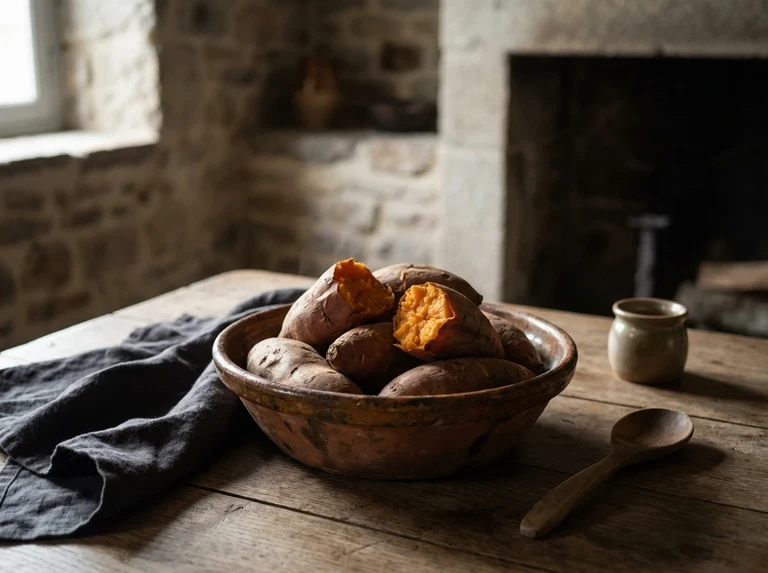 BOILED SWEET POTATOES