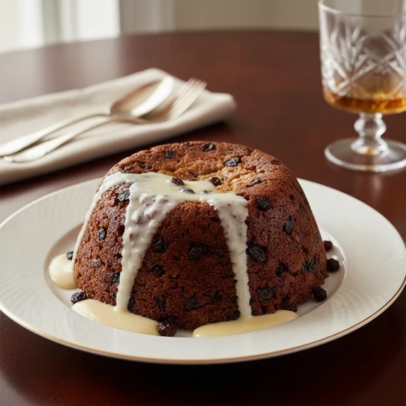 Boston Baked Plum Pudding