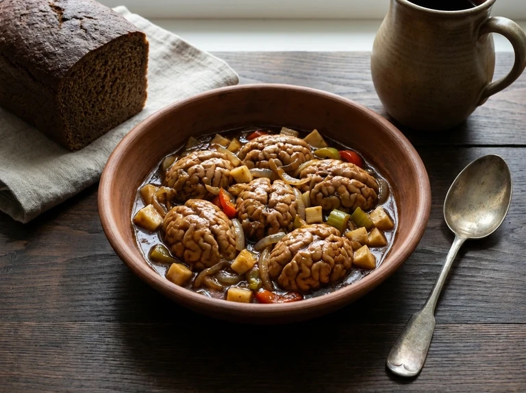 BRAINS (SWEET AND SOUR)