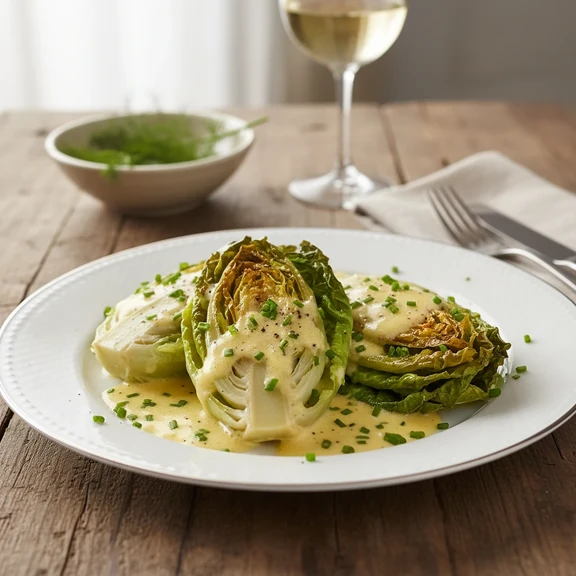Braised Lettuce