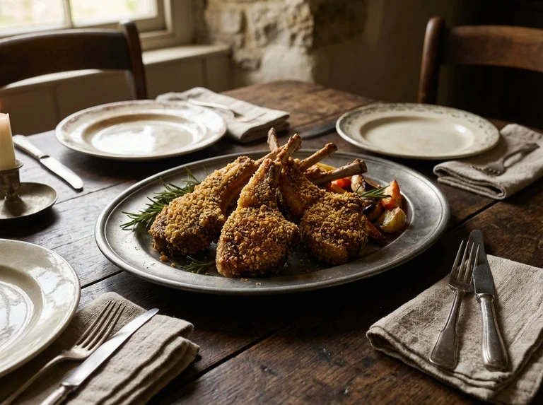 Breaded Lamb Chops