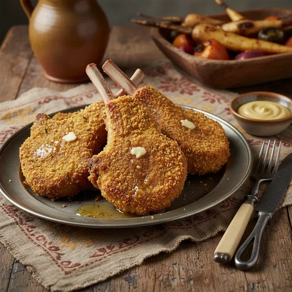 Breaded Mutton Chops