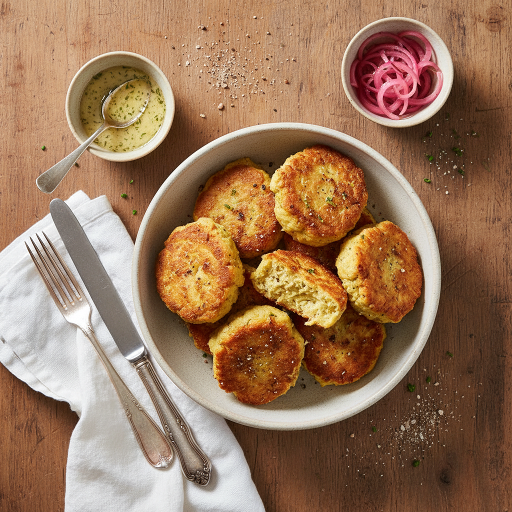 Brain Cakes (Pan-Fried Method)