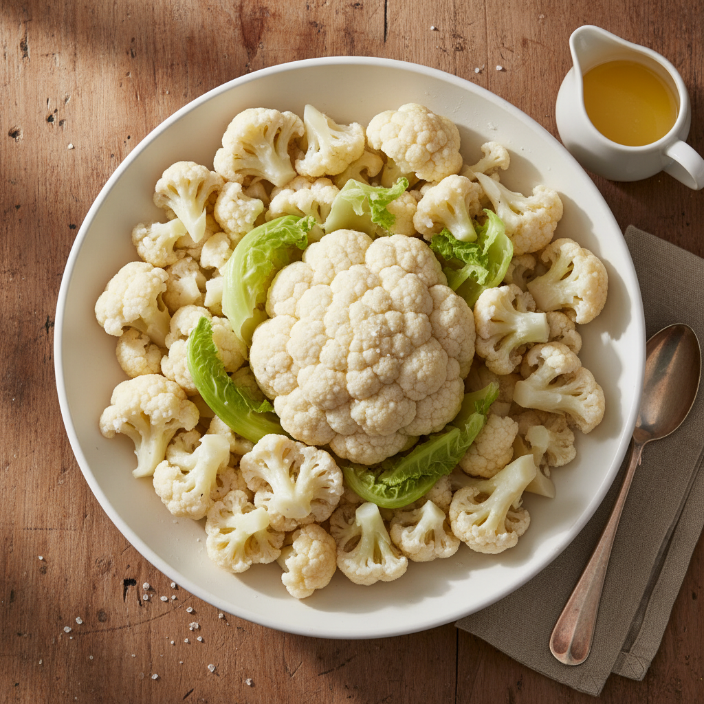 Boiled Cauliflower