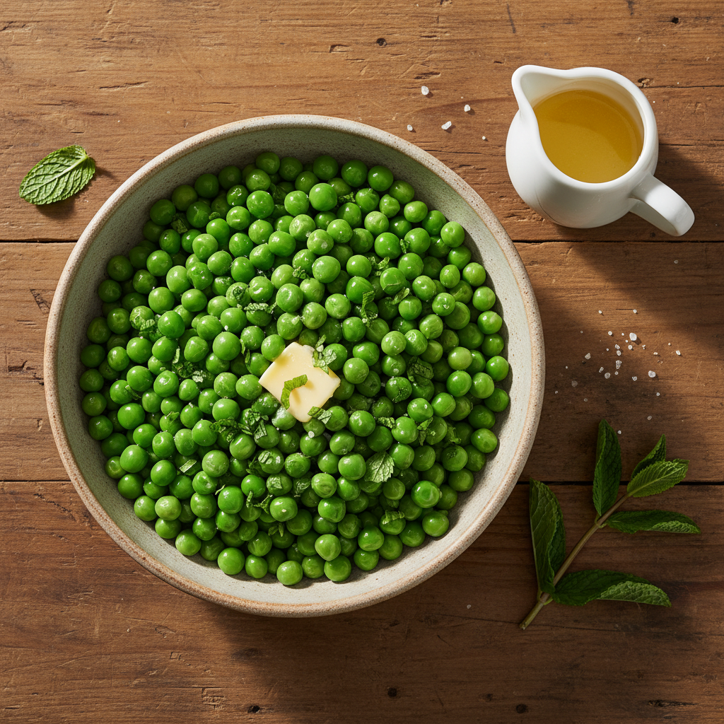 Boiled Green Peas
