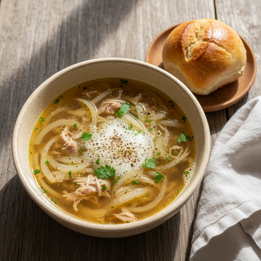Bright Onion Soup