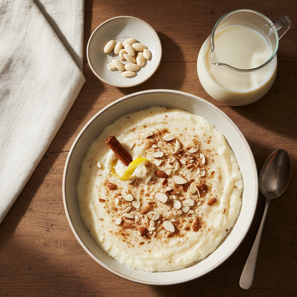 Corn-flour Blanc Mange