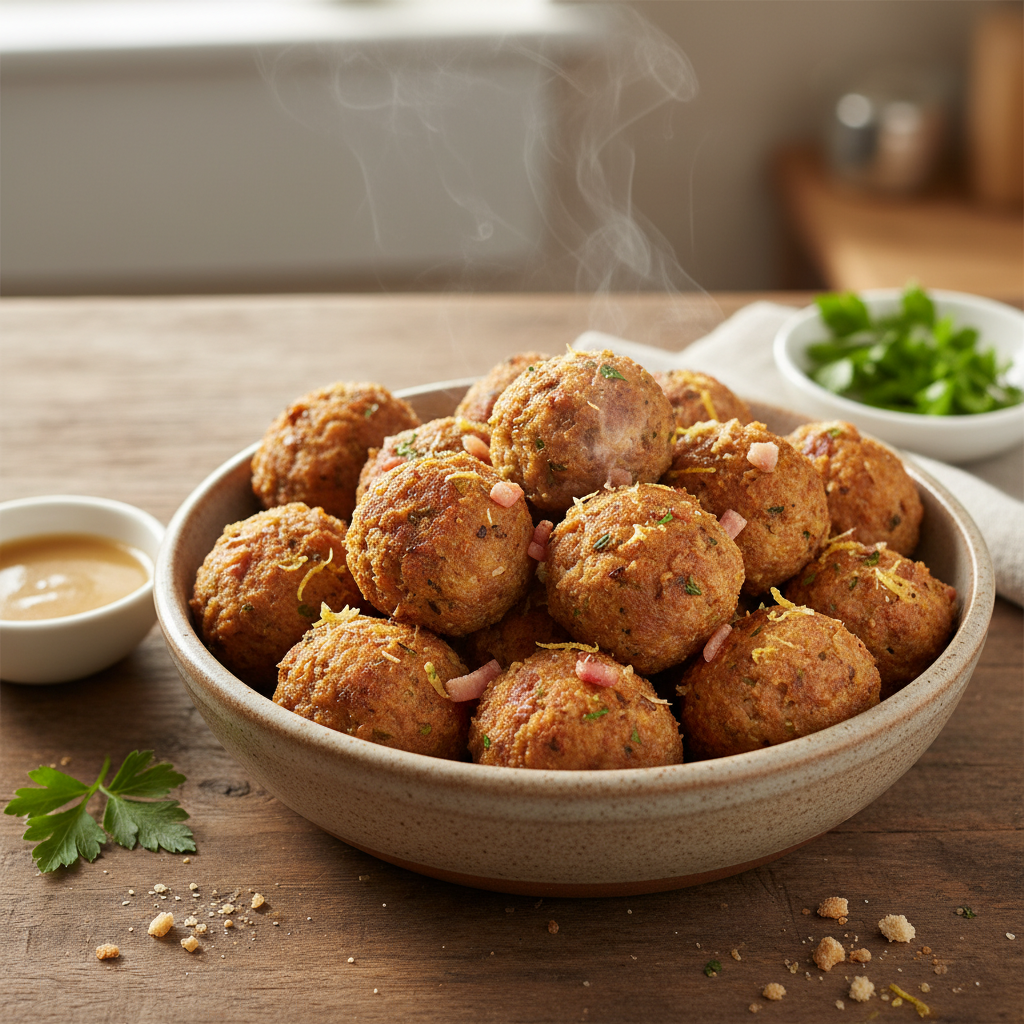 Forcemeat (Meat Stuffing or Fried Balls)