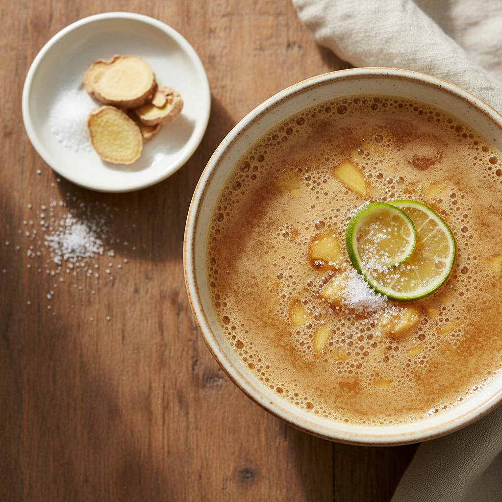 Ginger Pop (Homemade Ginger Soda)