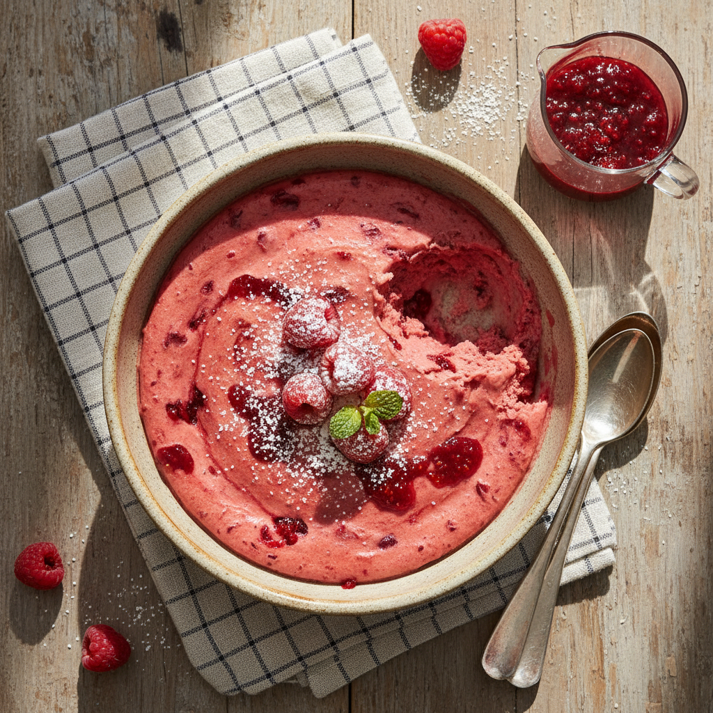 Raspberry Iced Cream