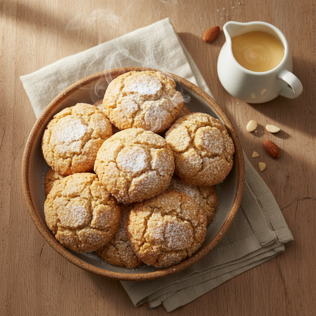 Rout Cakes (Almond Paste Cookies)