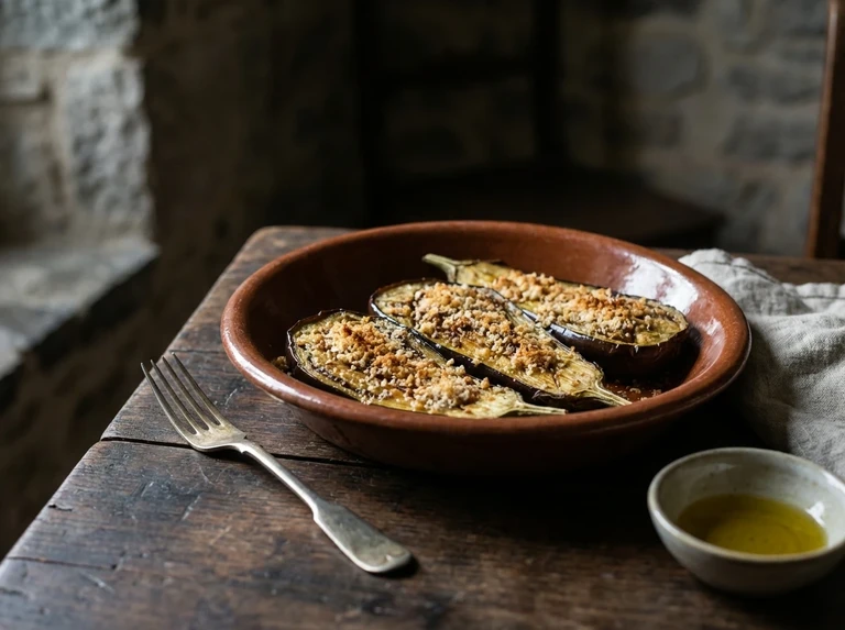 BROILED EGGPLANT