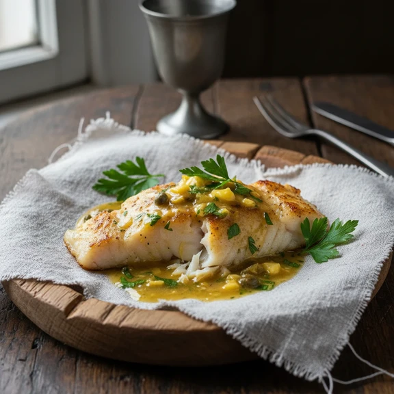 Broiled Fresh Cod