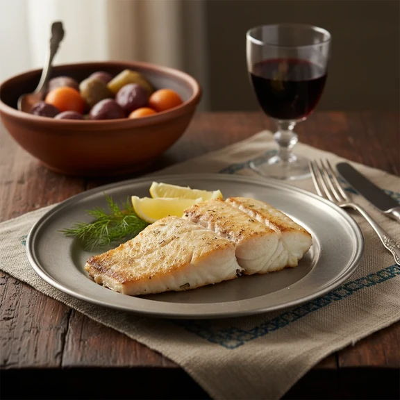 Broiled Halibut