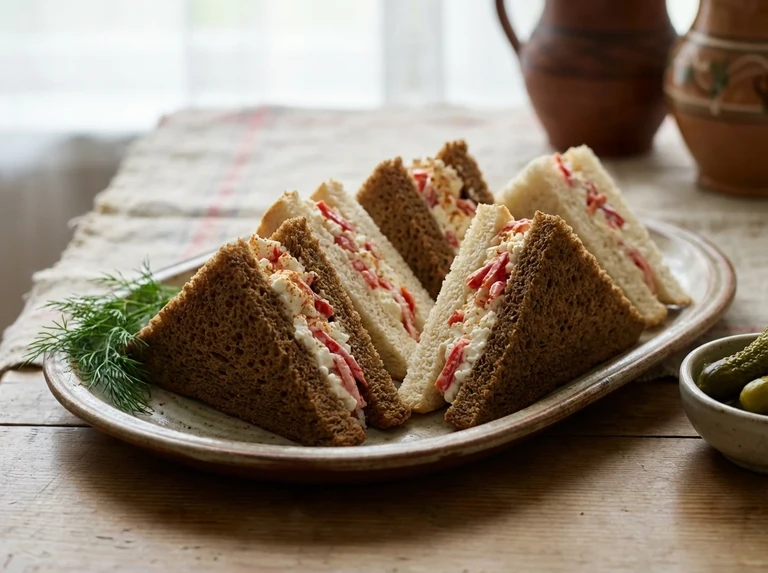 BROWN BREAD SANDWICHES