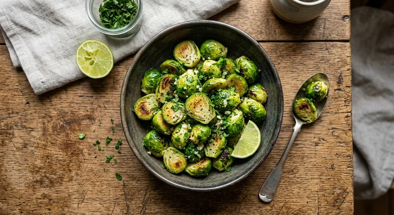 Brussels Sprouts à la Maître d'Hôtel