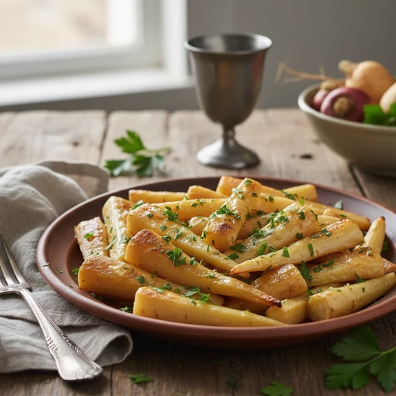 Buttered Parsnips