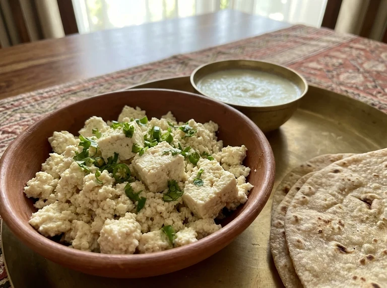 Buttermilk Paneer (Chhas Paneer)
