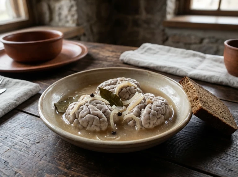 CALF'S BRAINS (SOUR)
