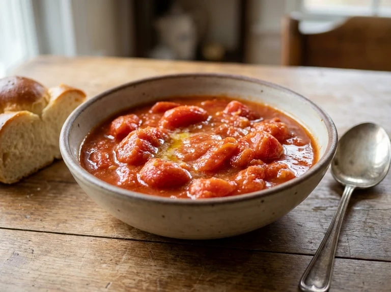 CANNED TOMATOES, STEWED