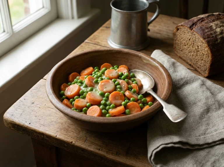 CARROTS AND PEAS