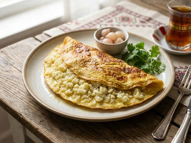 Cauliflower Omelet