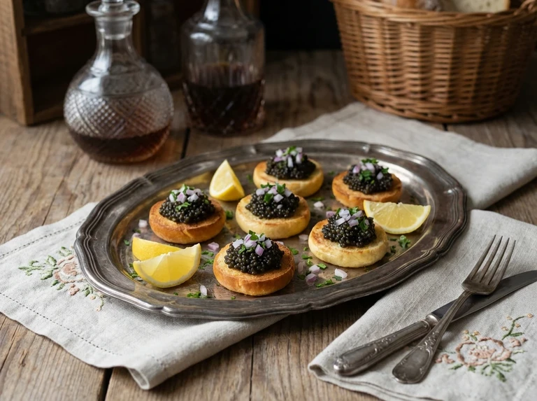 CAVIAR CANAPÉS