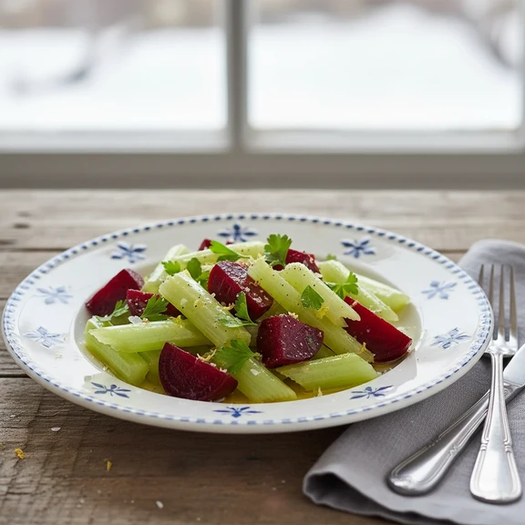 Celery and Beet Salad