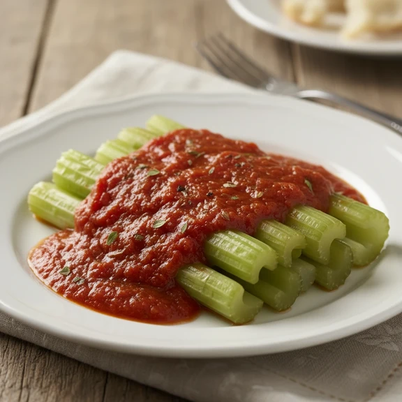 Celery with Tomato Sauce