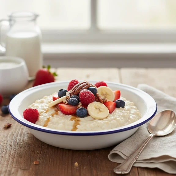 Cerealine Pudding with Fruit