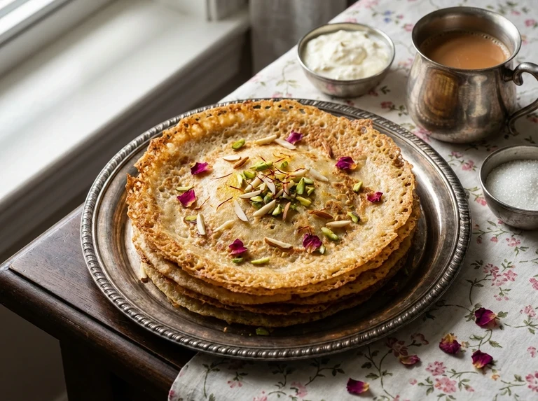 Chapat (Parsi Sweet Pancakes)