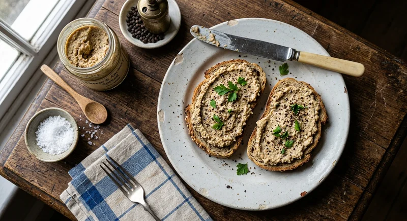 Cheese and Anchovy Sandwich