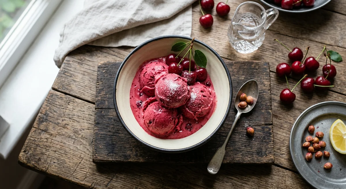 Cherry Cream Ice (Crème de Cerises)