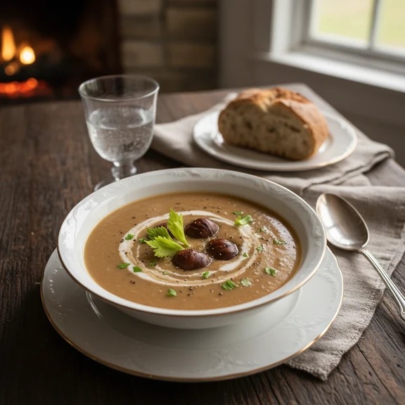 Chestnut Pepper Soup