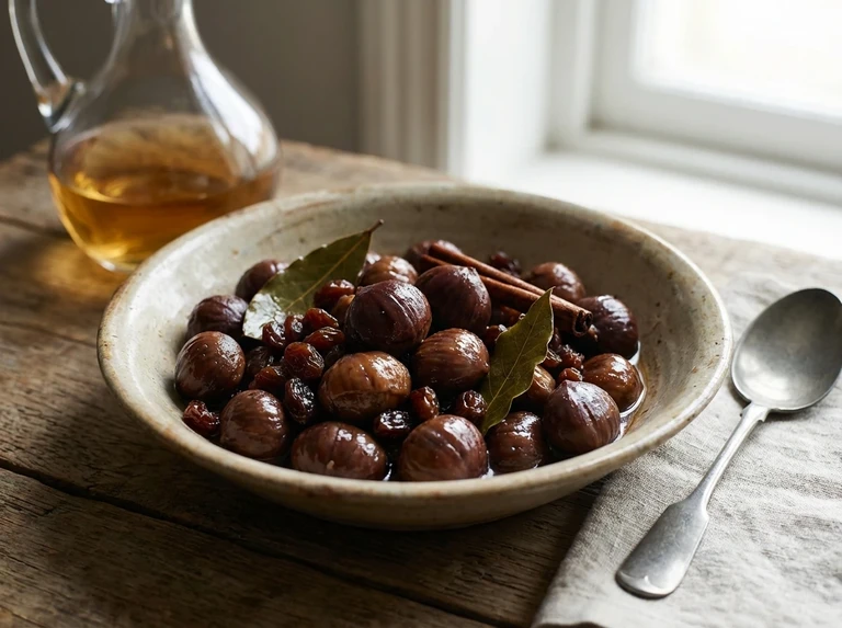 CHESTNUTS AND RAISINS