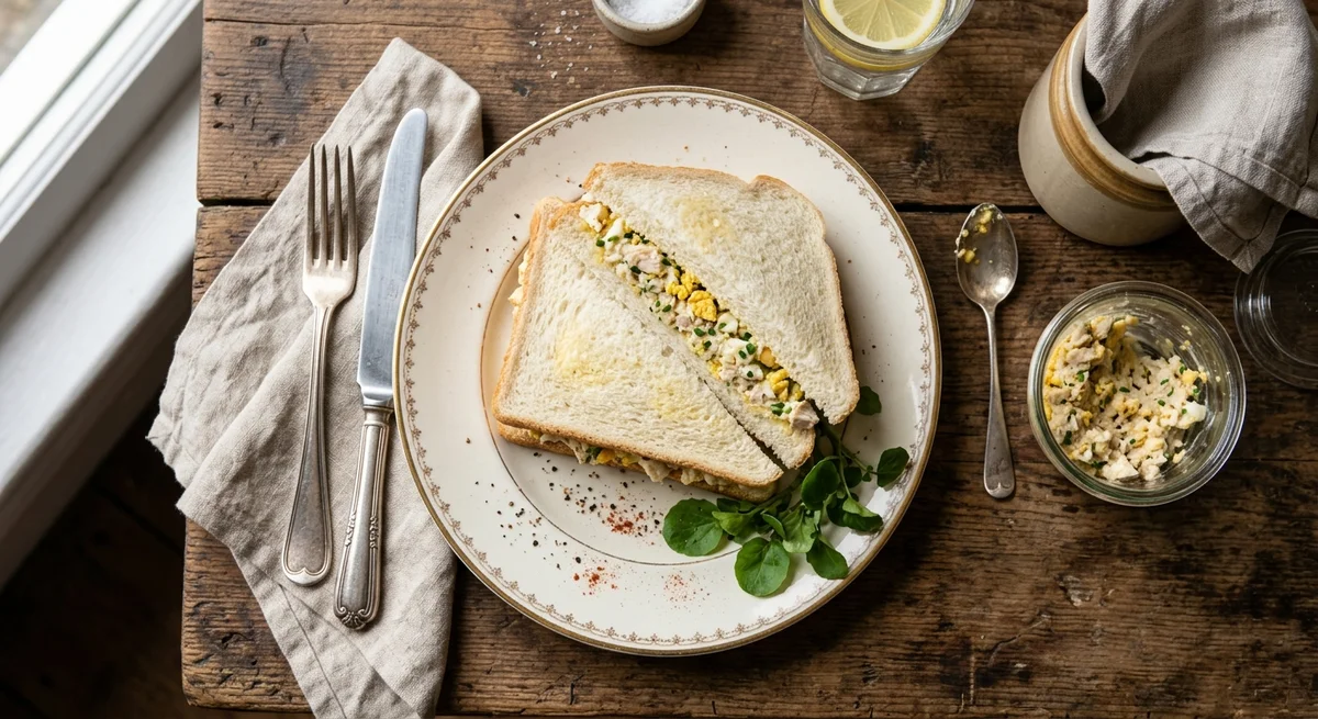 CHICKEN AND EGG SANDWICH