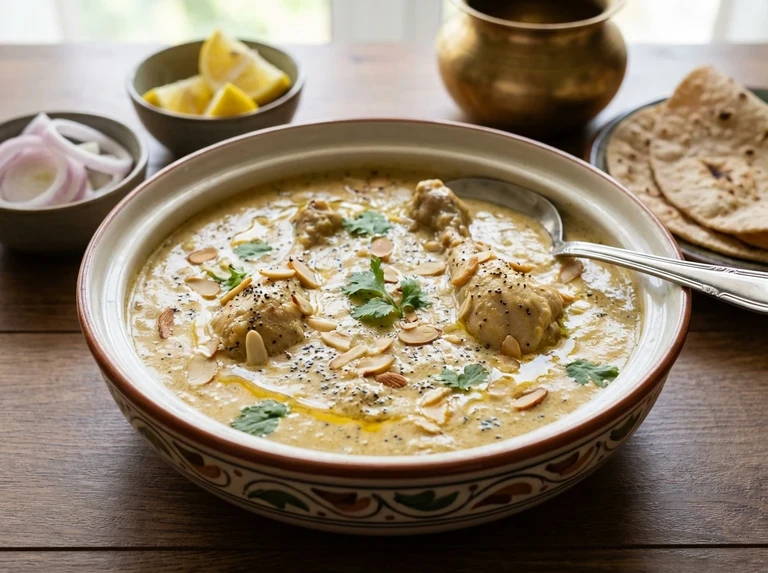Chicken Curry Cooked in Milk