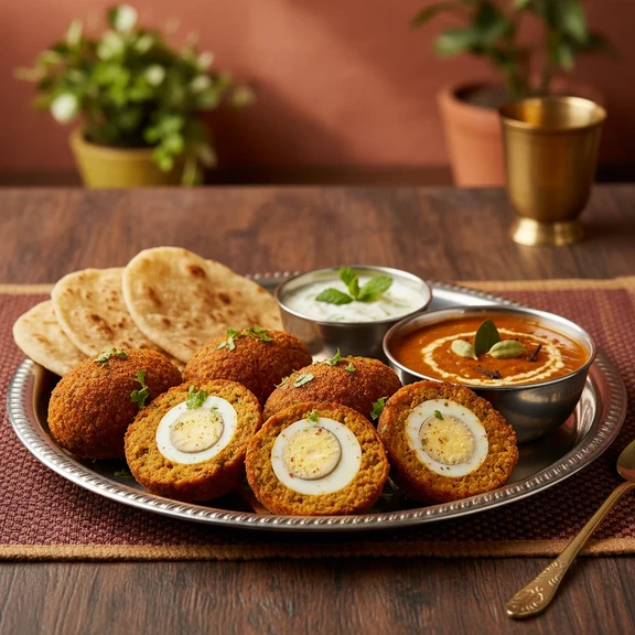 Chicken Force-Meat Egg Balls