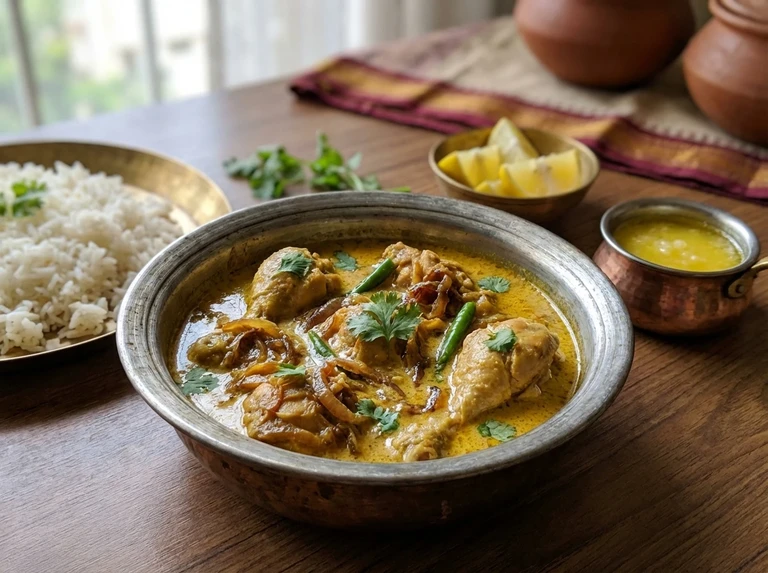 Chicken, Mutton, or Fish Curry