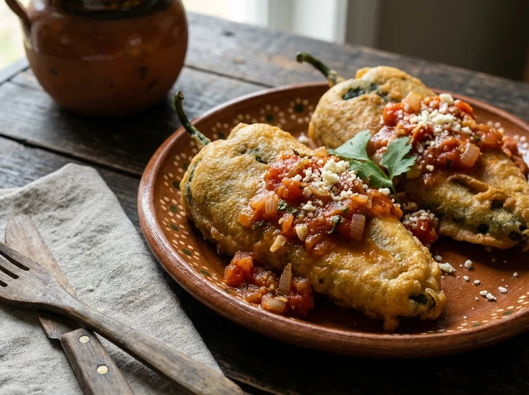 Chiles Stuffed With Cheese