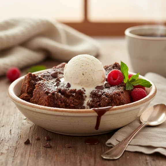 Chocolate Bread Pudding
