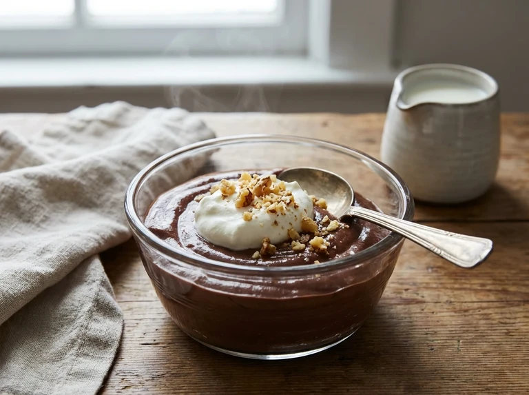 CHOCOLATE CORNSTARCH PUDDING