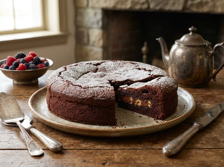 Chocolate Nougat Cake