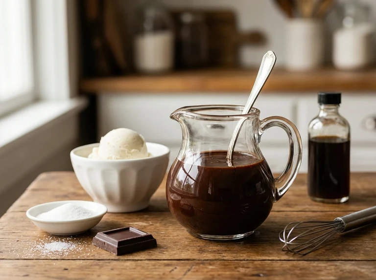 Chocolate Sauce for the Ice Cream