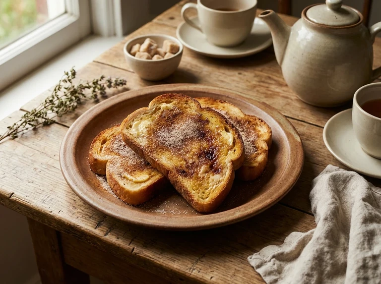 CINNAMON TOAST FOR TEA
