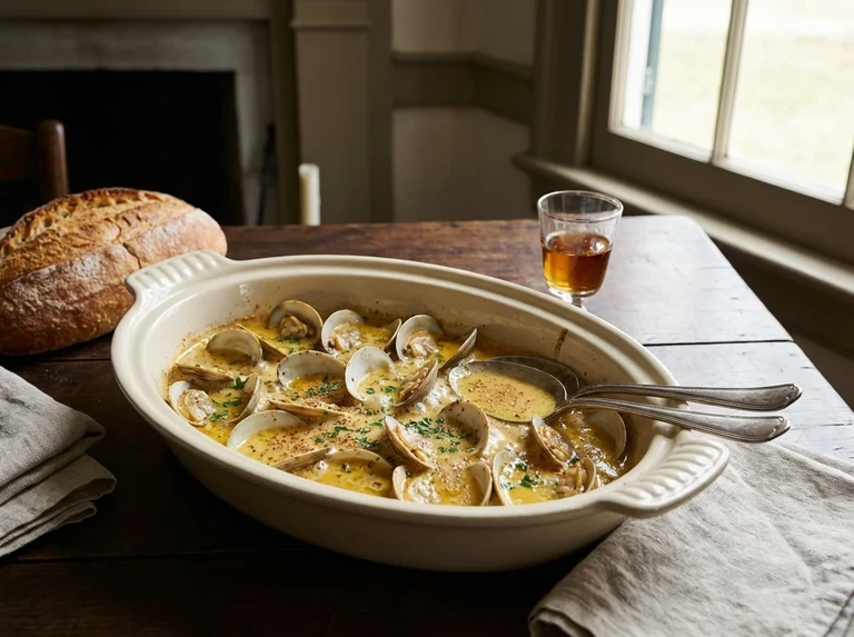 Clams à la Newburgh