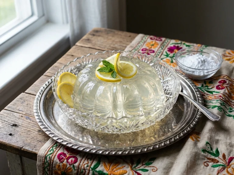 Clear Lemon Jelly (Isinglass Jelly)