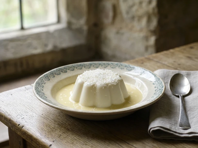 Cocoanut Blanc Mange